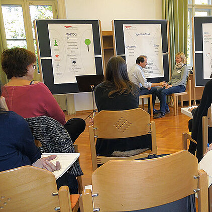 Coaching-Situation im Lehrgang
