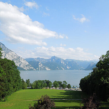 Blick auf den Traunsee
